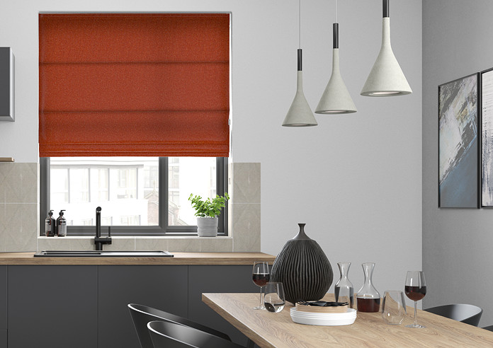 Devonshire, Terracotta - Roman Blind - Image 3